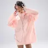 Chaqueta de Sol de Seda Helada Transpirable Fina y Fresca Anti-UV de Verano 2026 con Visera Fina para Pesca