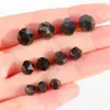 Cuentas Sueltas de Cristal Tallado de Obsidiana Natural para Pulsera DIY Cuentas Irregulares Cuentas Espaciadoras