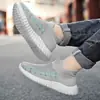Zapatos Deportivos Casuales de Cuatro Estaciones para Niños Zapatos Tipo Calcetín Ligeros de Tejido Fly para Niños Grandes y Niñas
