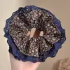 Donut Trenza Lazo para el Pelo Intestino Grueso Mujer 2026 Nuevo Estilo de Lujo Ligero Lazo para el Pelo Cuerda para Atar el Pelo Niños Flor para el Pelo Banda de Goma