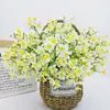 Envio Direto da Fábrica de Flores Artificiais, Flores Artificiais Premium Transfronteiriças, Margaridas Pequenas de Cinco Ramos, Enfeites de Mesa, Adereços de Fotografia, Flores Artificiais Decorativas