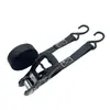 Correa de Amarre de Trinquete de 1 pulgada 25 mm Tensor Pequeño Portaequipajes de Techo Amarre para Motocicleta Cuerda de Amarre de Poliéster