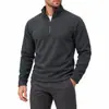 Chaqueta para Hombre de Comercio Electrónico Transfronterizo Personalizada Chaqueta de Forro Polar Otoño e Invierno Acolchada con Terciopelo Grueso Sudadera con Capucha Superior 300g