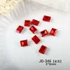Novedad de moda Puntiagudo Atrás Suelto Diamante Accesorios para Uñas Arte al por Mayor Forma de Corazón Mezclado Decoraciones 3D para Uñas