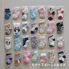 Calcetines infantiles multicolor para las cuatro estaciones empaque individual de cartón calcetines para bebé regalo de Taobao calcetines para bebé calcetines infantiles de comercio exterior
