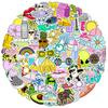 100 pegatinas de grafiti VSCO que no infringen derechos de autor, para coche, teléfono móvil, computadora, vaso de agua, pegatinas decorativas impermeables