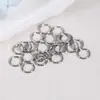 Anillo Cerrado de Acero Inoxidable Anillo de Conexión Anillo para Pulsera Collar DIY Accesorios de Colgante Hechos a Mano Anillo Chapado en Oro Verdadero 18k Conector