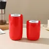 Xícara de Café Minimalista em Formato de Ovo, Mini Garrafa Térmica de Aço Inoxidável 316, Copo de Bolso Portátil, Alto Valor Estético, Caneca Térmica Estilo Deusa