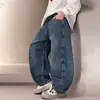 Pantalones para Niños Primavera y Otoño Ropa de Primavera para Niños Jeans Sueltos 2026 Nuevo Estilo Niños Medianos y Grandes Pantalones Casuales para Niños Adolescentes