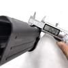 80*40 giro 70*30 buje de tubo tubo elíptico manguito reductor equipo de fitness bicicleta estática manguito hueco manguito de plástico