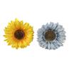 Girasol de imitación estilo ins, decoración para sala de estar, accesorios de fotografía para bodas, venta al por mayor, girasol hecho a mano, flor falsa, regalo