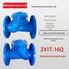 Válvula de retenção de esfera com flange HQ44X-16 válvula de retenção de esfera com flange HQ41X válvula de retenção de esfera com rolete de deslizamento de ferro fundido dúctil