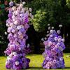 Jardim de Monet ins Paisagem Combinação Flor Cachoeira Parede Arte Floral Beleza Janela Café Exterior Cartão de Canto Celebridade Cibernética