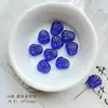 Retro Doméstico Dorado Pintado Checo Vidrio Perlas Redondo Pájaro Hecho a Mano Corazón Material Pulsera Cadena de Teléfono Móvil Joyería Accesorios