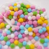 Poliéster Color Alta Elasticidad Pompon Bola de Felpa Pequeña Niños de Jardín de Infancia DIY Decoración Hecha a Mano Material Accesorios Pompon Pequeño