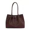 Moda Coreana Super Caliente Bolso de Mano Tejido para Mujer 2026 Verano Nuevo Versátil Gran Capacidad para Viajes Diarios Bolso de Hombro Único