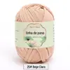 Fio de Tecido Lã Tricô Pantufas Gancho Sapato Fio Tricô à Mão Bolsa DIY Berço Almofada Fio para Chapéu Venda Direta da Fábrica