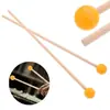 Baqueta de xilófono/marimba baqueta de marimba baqueta de marimba varilla de arce mazo de teclado cabeza de silicona
