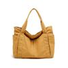 Bolso de lona para estudiantes, funcional, de moda, con cremallera, gran capacidad, estilo Harajuku, bandolera
