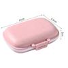 Amazon Explosions Portable 8-grid Sealed Pill Box Moisture-proof One-week Pill Box Sub-packing Storage Box Wheat Drugs