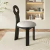 Silla de Comedor con Respaldo de Madera Maciza Estilo Ins Silla de Escritorio de Diseñador Silla de Computadora Silla de Cafetería Muebles de Restaurante