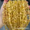 Volume de corrida cristal natural ágata pedra semipreciosa vidro irregular perfurado cascalho acessórios de joias produtos semiacabados