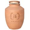 Rongxian Mingfeng Taoye Cerámica de Sichuan 25 kg Jarra de Vino Jarra de Vino Interior y Exterior Cerámica Gruesa sin Esmalte Jarra de Vino Sellada Olla de Vino Venta al por Mayor
