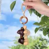 Chocalhos Naturais de Casca de Fruta e Sementes de Plantas, Enfeites para Carro, Pingentes de Sino de Vento Cura Artística de Nicho, Venda por Atacado do Fabricante