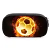 Estojo de Lápis Futebol Basquete Rugby Esportes Meninos Meninas Crianças Estampado Camada Única Caixa de Lápis Poliéster Bolsa de Papelaria Dropshipping