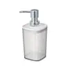 Botellas Reutilizables de Viaje de Gama Alta para Jabón de Manos de Baño, Gel de Ducha, Almacenamiento de Champú, Botellas de Presión Duraderas de PET Mate