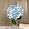 Hortensia de Rama Única Flor Artificial Flor Artificial Flor Hecha a Mano Flor de Boda Flor de Seda Artificial Decoración de Paisajismo de Boda Arreglo de Piso