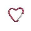 Venta al por mayor de fábrica hebilla de montañismo de amor No.5 hebilla para ropa aleación de aluminio equipaje ropa accesorios para juguetes hebilla colgante