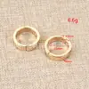 Ventas directas de fábrica anillos de calendario metálicos 20 mm círculos de calendario de aleación de zinc anillos de apertura por resorte multifuncionales soporte para personalización