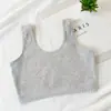 Ropa interior para niñas en período de desarrollo, Camisetas sin mangas para adolescentes, Algodón puro para estudiantes de primaria, Sujetadores para niñas en la pubertad