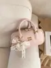 Bolso Cuadrado Pequeño de Moda Bolso de Bowling para Viajes Diarios para Mujer 2025 Nuevo de Moda Versátil Bolso Almohada Bolso Retro de Hombro Cruzado