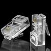 Suministro Rj45 Categoría 5E Bus Bus Cabeza de Cristal 8P2C Sin Blindaje 2 Núcleos Cabeza de Cristal Alta Calidad