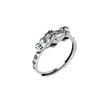 Nueva Joyería de Moda Calabaza Unisex Anillo Retro Plata Tailandesa Lingote Pixiu Ruyi Anillo Abierto Venta al por Mayor