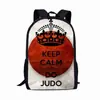 Mochila escolar JUDO JUDO taekwondo 141617 pulgadas Escuela Primaria jardín de infantes mochila de hombro una generación de sistema
