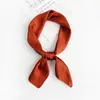 Bufanda de Seda Versátil de Moda Coreana Bufanda Cuadrada 70% Seda Bufanda Cuadrada Decorativa Lazo para el Cabello Lazo para Bolso Bufanda Delgada Bufanda para el Cuello Venta al por Mayor