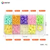 Caja transfronteriza de 10 compartimentos para collares hechos a mano, kit de cuentas para pulseras DIY, hilo para ensartar cuentas de pulseras, accesorios de joyería, cuentas