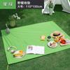 Tienda de campaña para exteriores alfombrilla de suelo plateada tela Oxford alfombrilla impermeable alfombrilla de playa alfombrilla grande para picnic alfombrilla para barbacoa