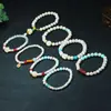 [Cadeia de Suprimentos] Atacado de Fábrica Pulseira de Cinábrio Natural Feminina Estilo Chinês Bodhi Gato Círculo Único Pulseira Dopamina