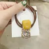 Cuerda para el Cabello Cuadrada de Diamante Popular en Internet Simple Elegante Adorno para la Cabeza Estilo Coreano Nueva Cuerda para el Cabello Cuerda para el Cabello Cuadrada de Cristal Colorida