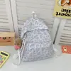 Mochila Escolar para Niñas, Estudiantes de Primer Grado de Primaria, Diseño con Estampado de Lunares, Mochila de Estilo de Nicho, Mochila Ligera Dopamina