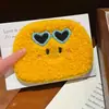 Lindos Adorables Estilo Animal de Mascota Flequillo Pegatinas Suaves Lindos Dibujos Animados Femeninos Divertidos Cabello Rebelde Pegatinas Mágicas Herramienta de Peinado Accesorios para el Cabello