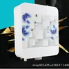 Jomoo Artículos Sanitarios para Baño del Hogar Material de Plástico ABS Botón Pulsador Inodoro de Sentadilla Inodoro de Descarga para Uso Doméstico