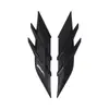 Adesivos de Sobrancelha para Farol de Carro Mais Vendidos, Decoração de Sobrancelha para Farol, Adesivos de Decoração para Para-lama de Carro em Fibra de Carbono, Decoração de Adesivos de Sobrancelha para Roda Wind Knife