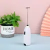 Batidora de Mano Eléctrica Ligera para el Hogar Cocina Acero Inoxidable Mezclador de Café Leche Té Jugo Herramientas para Hornear