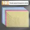 Pasta A4 Transparente de Grande Capacidade, Pasta Espessa com Botão de Pressão para Armazenamento de Documentos, Pasta Plástica para Documentos para Uso no Escritório