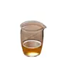 Taza de justicia de mano hecha de vidrio de borosilicato alto, mar de té, juego de té Kung Fu, accesorio de ceremonia del té, divisor de té resistente a altas temperaturas